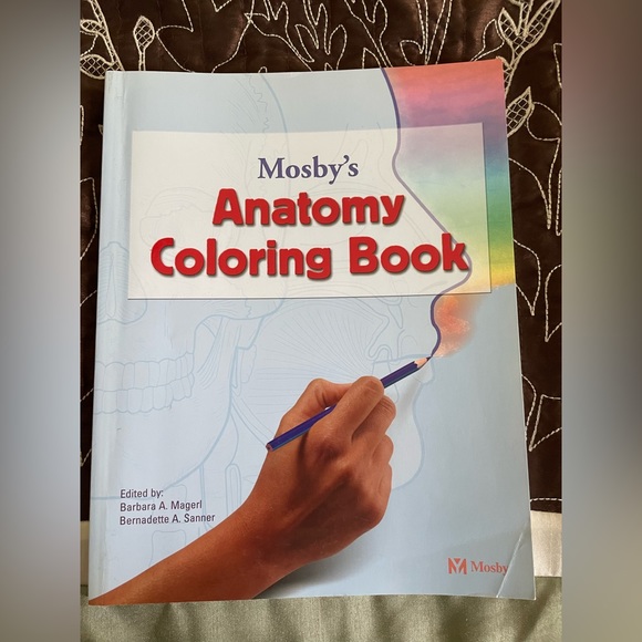 BRAND NEW MOSBYS ANATOMY COLORING BOOK. NEVER USED! - Picture 1 of 4